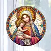 DIY Our Lady-Diamond Painting Pendant