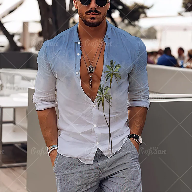 Outdoor Casual Long Sleeve Shirt |Fashion Men's Shirt