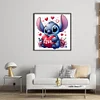 Love Stitch - 11CT Stamped Cross Stitch - 40*40cm - Disney
