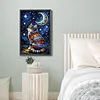 Diamond Painting -DIY Round Drill Starry Sky and Cats(40x60cm)