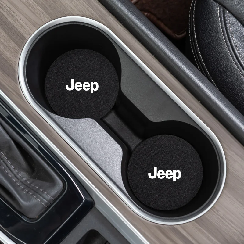 Car interior supplies water coaster (with car logo)