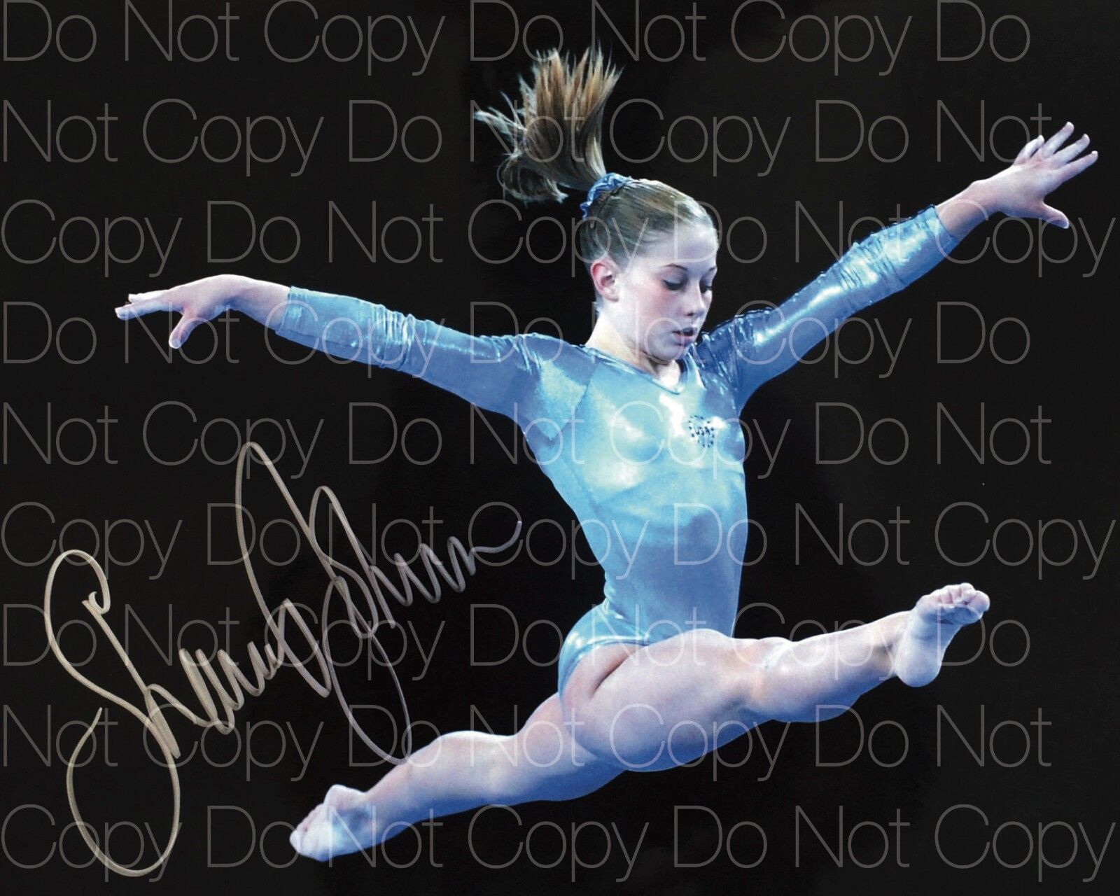 Shawn Johnson signed US Olympic Gymnast 8X10 Photo Poster painting picture poster autograph RP