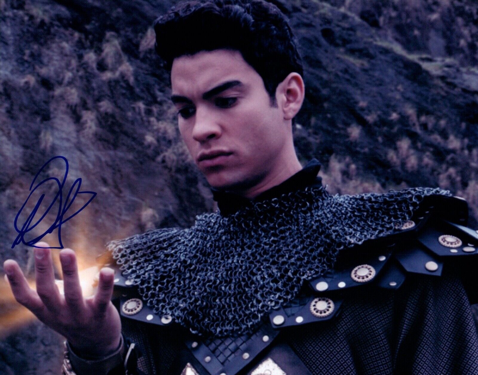 Davi Santos Signed Autographed 8x10 Photo Poster painting Power Rangers Dino Charge Actor COA