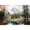 (Counted/Stamped) 11CT Mountain water-Cross Stitch 40*50cm/15.7x19.7in