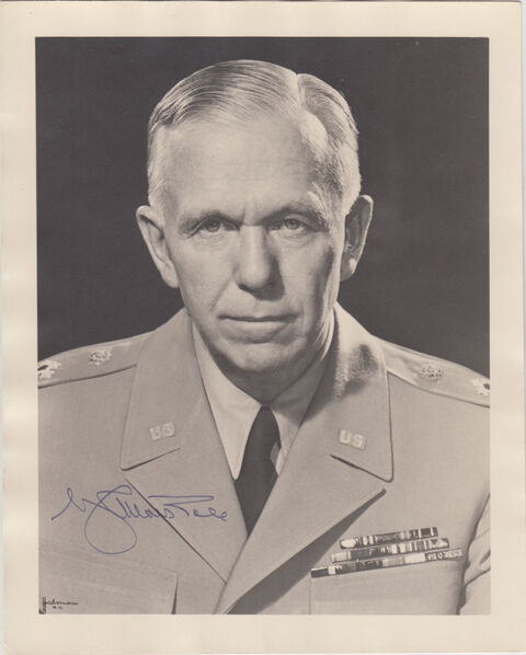 GEORGE C MARSHALL Signed Photo Poster paintinggraph Soldier Statesman US Chief of Staff preprint