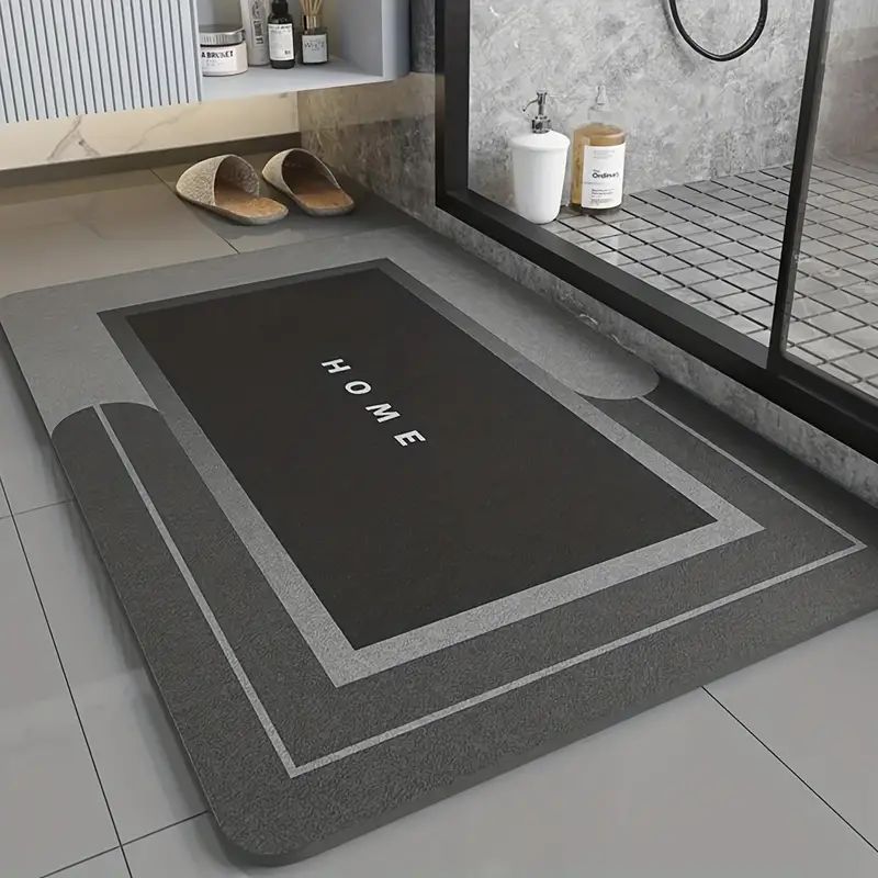 Likron Watches Premium Non-Slip Absorbent Bathroom Mat - Quick-Dry Soft Floor Rug for Home Spa 40x60cm