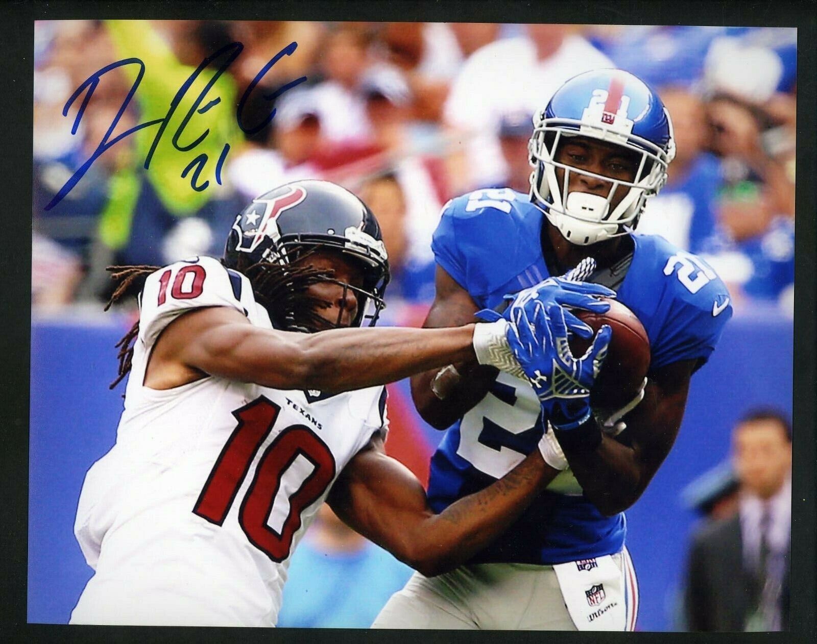 Dominique Rodgers-Cromartie Signed Autographed 8 x 10 Photo Poster painting New York Giants