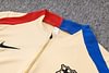 Joyfball 2024/2025 Barcelona Half-Pull Training Suit khaki Football Shirt 1:1 Thai Quality