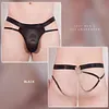 Men's Underwear Silky Thin Thick Hip Lifting High Elastic Metal Sexy Low-Rise Trendy Fashion Temptation New Briefs