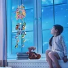 DIY Diamond Painting Double Sided 3D Wind Chime Pendant  Hanging Kit