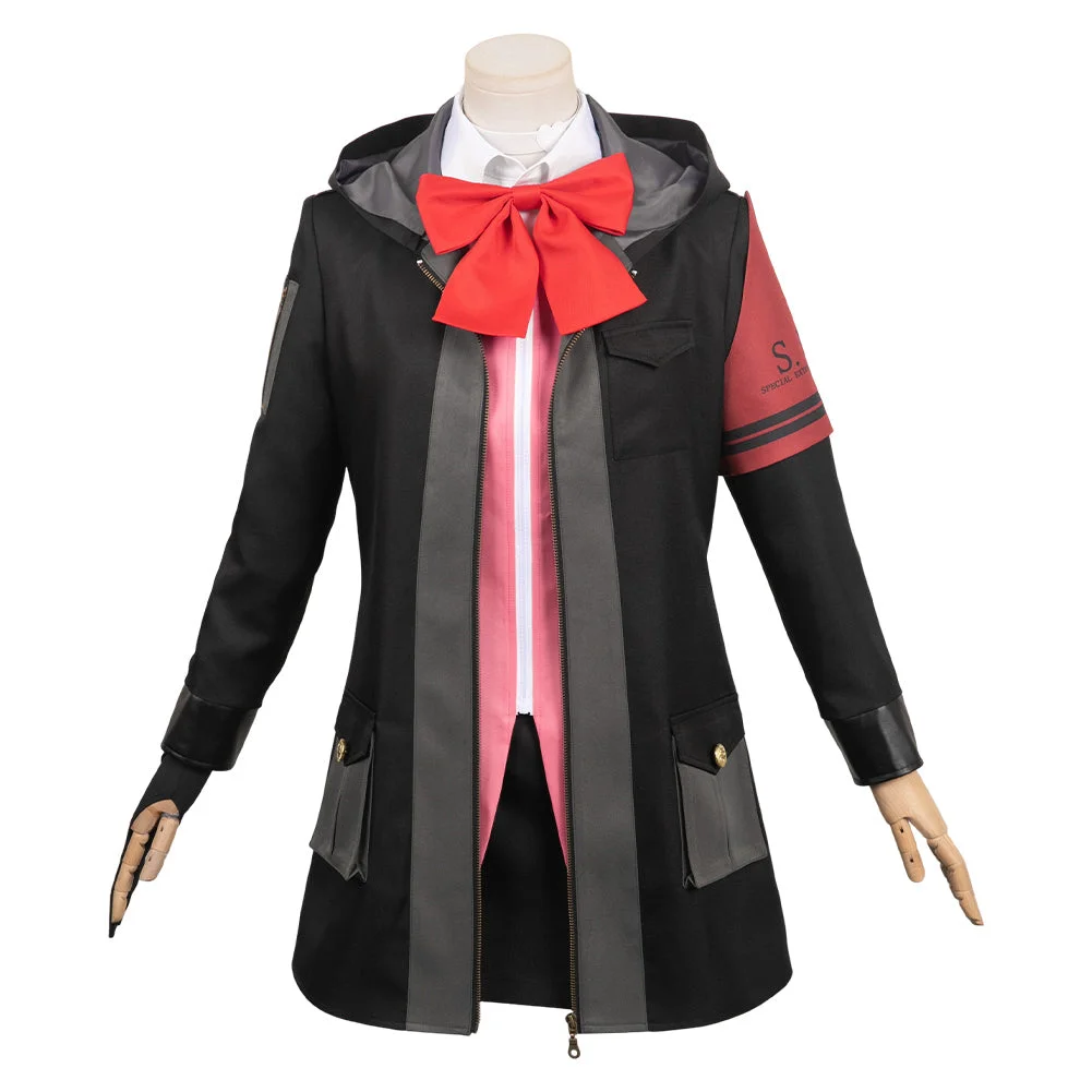 Game Persona 3: Reload (2024) Yukari Takeb Black Coat Uniform Set Outfits Cosplay Costume Halloween Carnival Suit