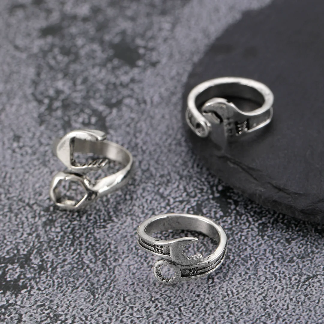 Wrench and Pliers Type Rings