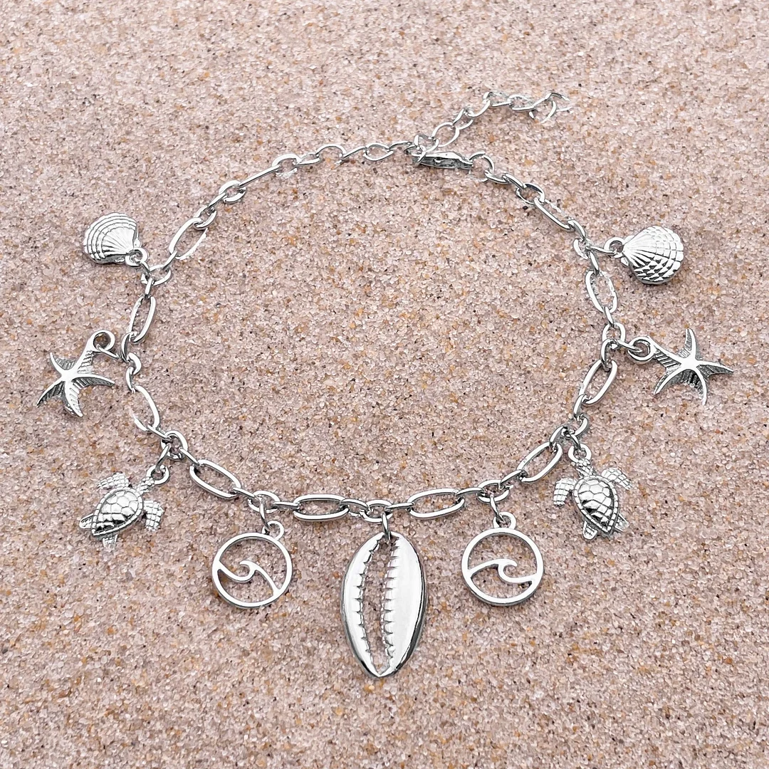 Ocean Charm Anklet