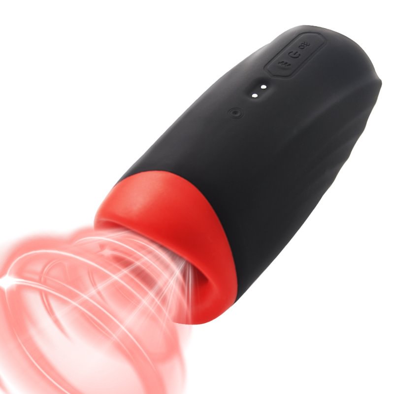 10 Frequency Vibration Heating And Sucking Blowjob Masturbation Cup 
