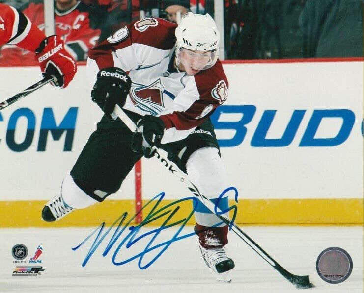 MATT DUCHENE SIGNED COLORADO AVALANCHE 8x10 Photo Poster painting #4 Autograph