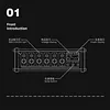 Modular Docking Station USB Expansion Power Controller With Independent Control Switch Button