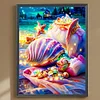 Diamond Painting -DIY Round Drill Fantasy Shell Scene
