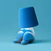 LED Bedside Lamp with Touch Control Creative Thinker Lamp Dimmable Night Light