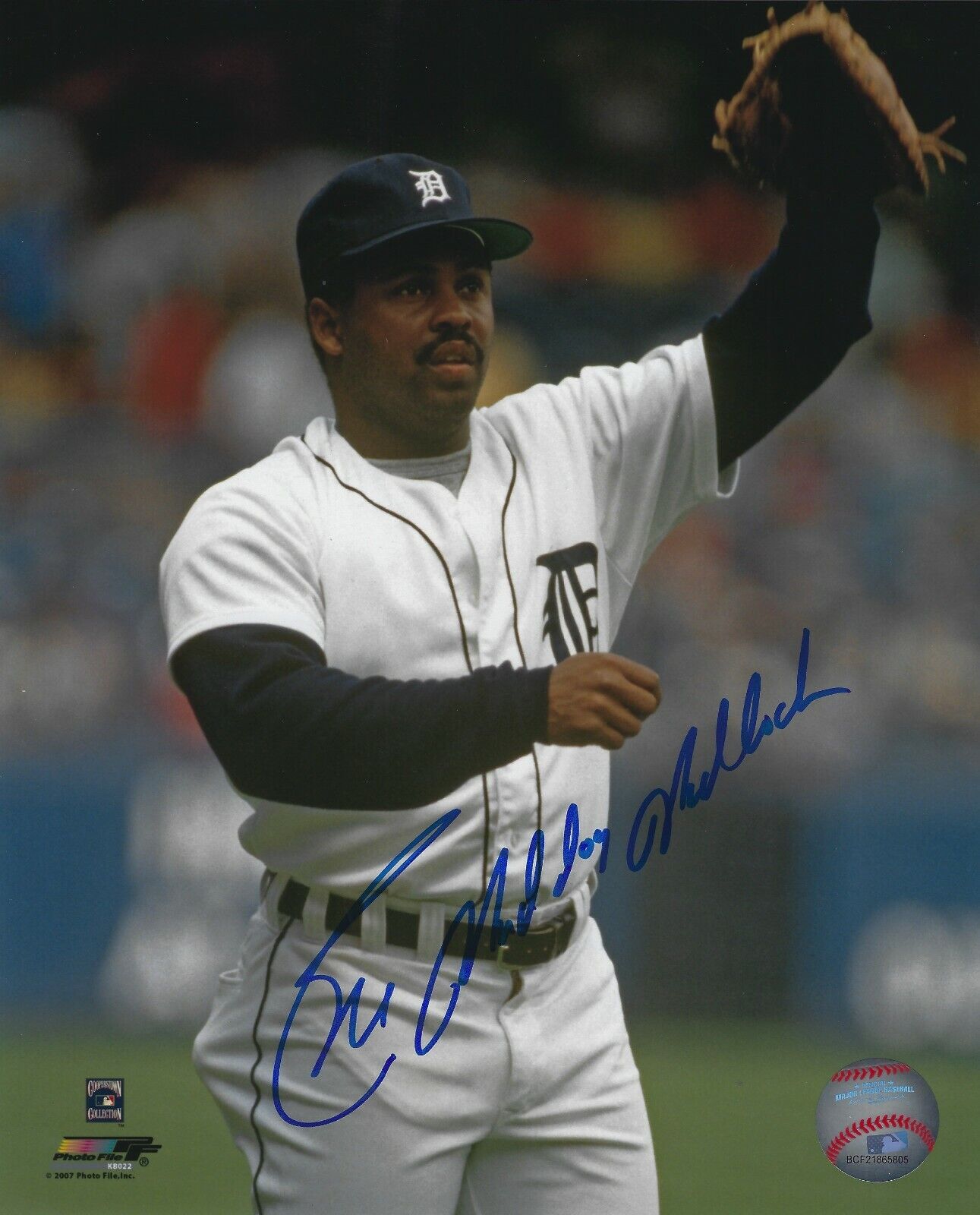 Autographed 8x10 BILL MADLOCK Mad dog