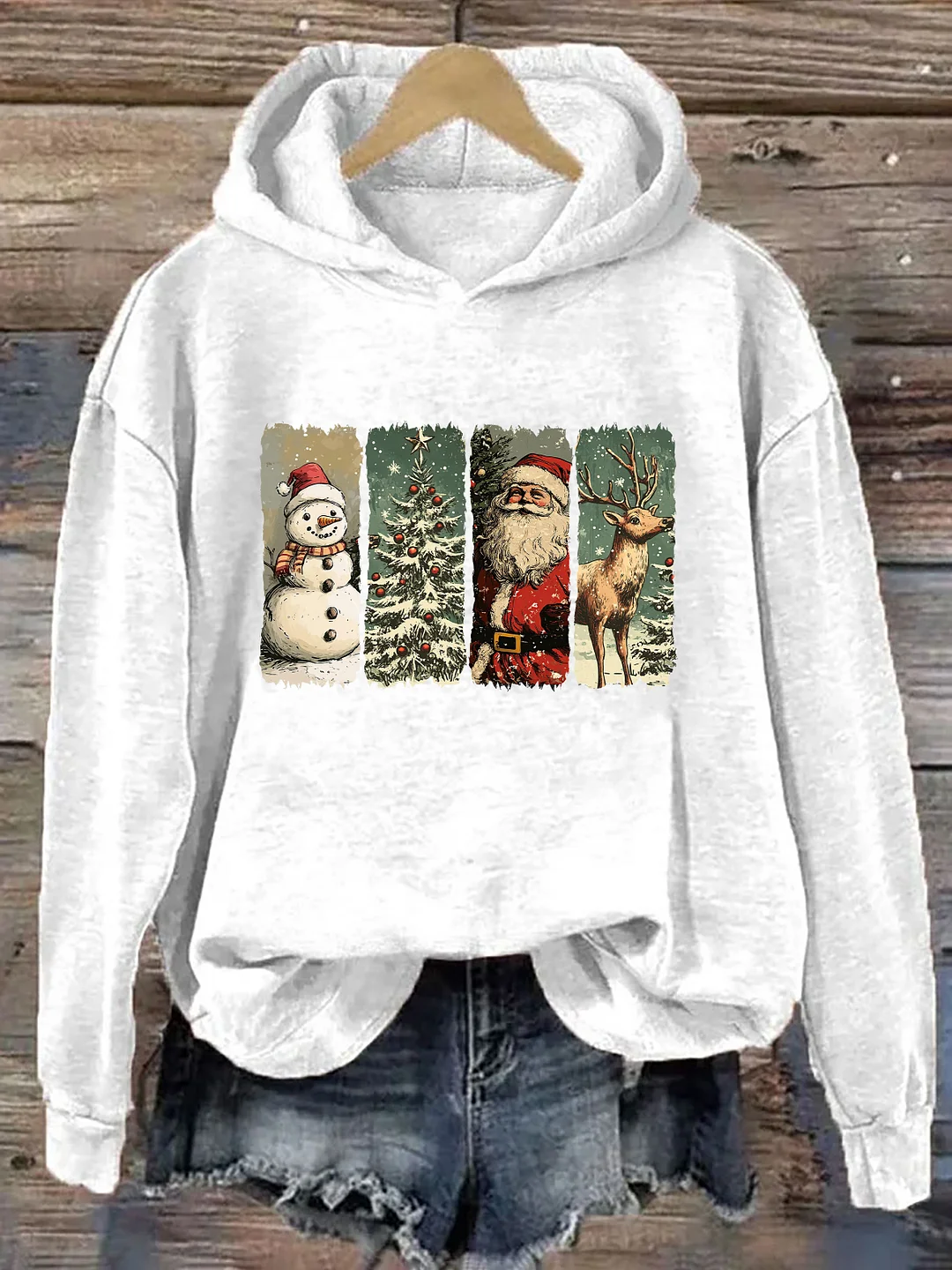 Retro Christmas Hoodie