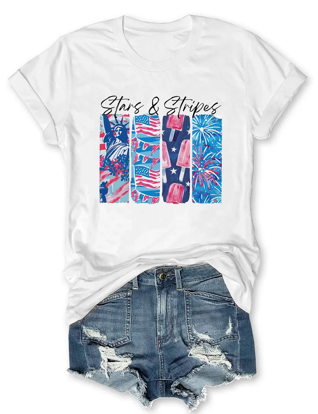 Preppy July 4th T-shirt