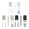 Shockproof PC Protective Case with Lanyard Anti-Scratch Voice Recorder Cover Compatible for PLAUD Note/Plaud Note Pro