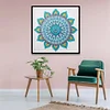 Abstract Mandala Flower  | Crystal Rhinestone  | Special Shaped Diamond Painting Kits