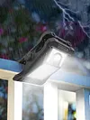 Portable Safety Wall Lights Waterproof LED Solar Motion Sensor Lights USB Charging Outdoor Clip On Solar Lights for Outside Fence Chain Link Camping