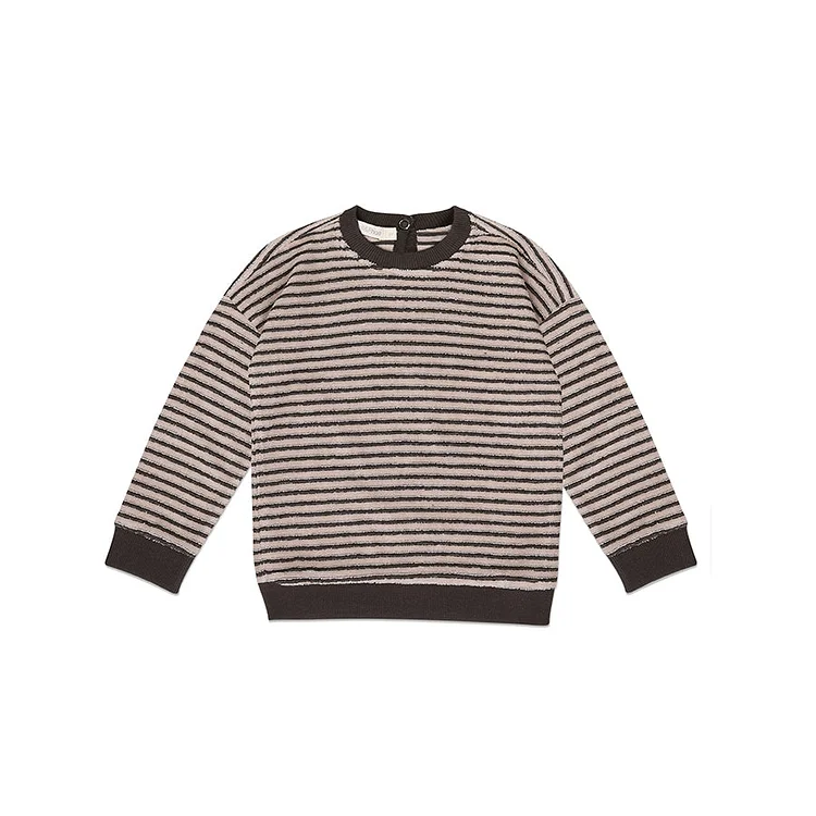 Sweater "Loopy Stripes Graphite"