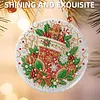 Christmas Stockings 2D Flat DIY Diamond Painting Pendant 9.84x9.84in