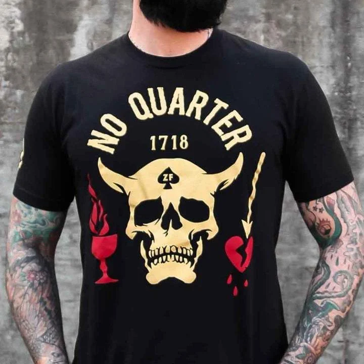 MEN'S CASUAL BLACKBEARD T-SHIRT