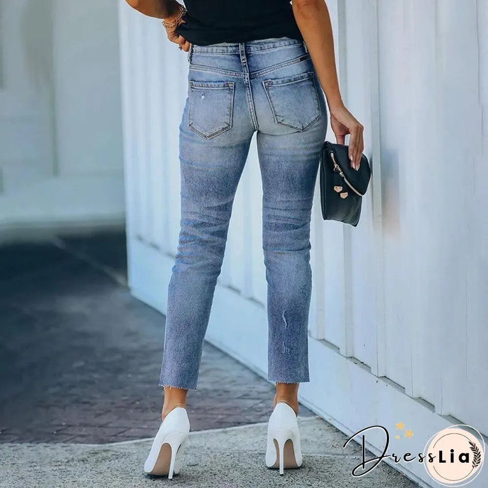 Women Mid-Rise Slim Jeans