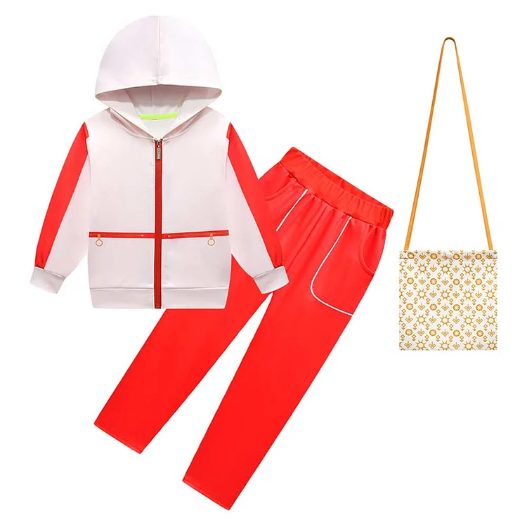 Kids Children Zombies 4: Dawn of the Vampires (2025) Addison Hoodie Trousers Set Outfits Cosplay Halloween Costume