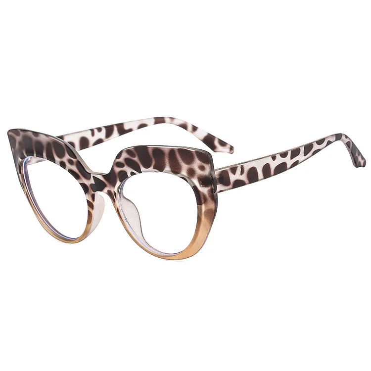 55541 Anti Blue Glasses Frames Women Cat Eye Optical Plastic Spectacle Frame Computer Eyeglasses Customized Prescription Glasses