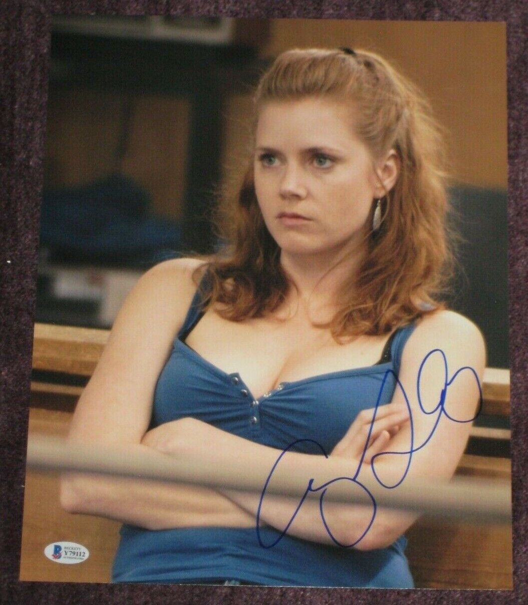 AMY ADAMS Signed THE FIGHTER 11x14 Photo Poster painting w/ Beckett COA