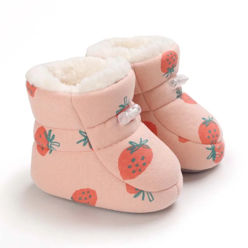 Letclo™ Winter Cartoon Soft-soled Warm Baby Shoes letclo Letclo