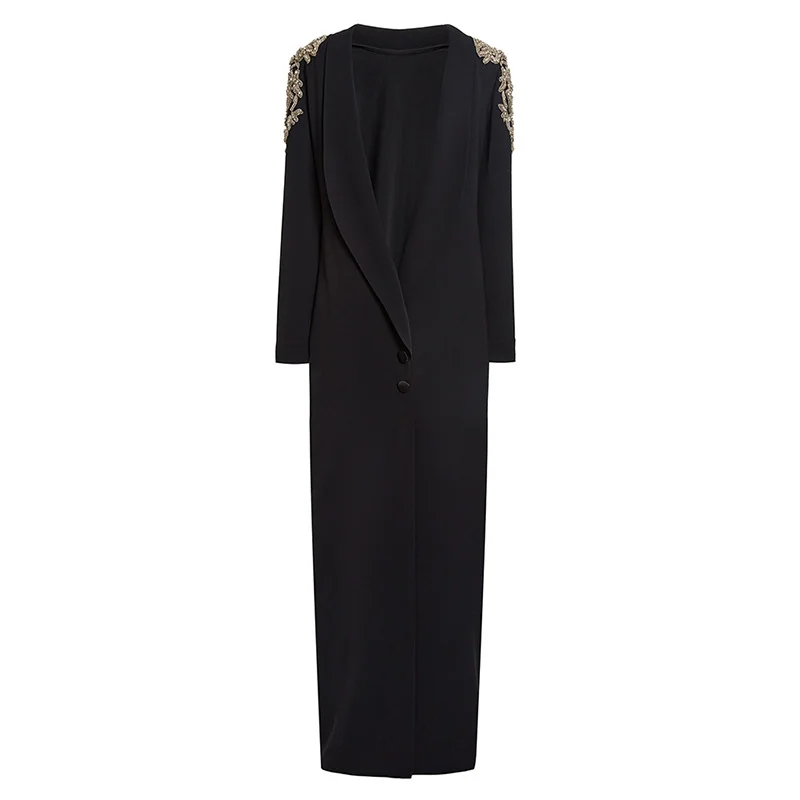 Nigikala Nigikala Star Fashion New Heavy Industry Nails Studded Long Dress Dress Dress