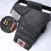 Men's High-end Embroidered Stretch Slim Jeans