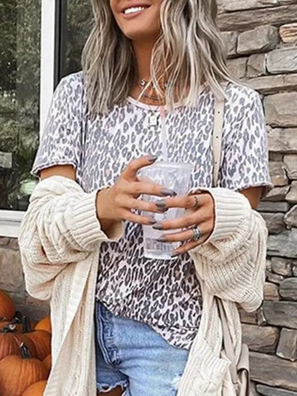Go-To Leopard Print T-Shirt