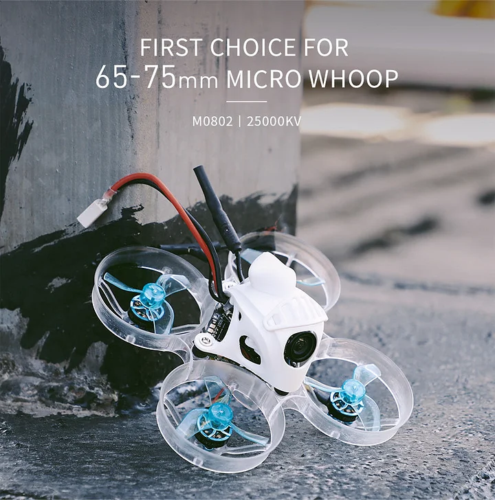 M0802 KV25000 Tinywhoop Motor Suitable for Indoor Flying