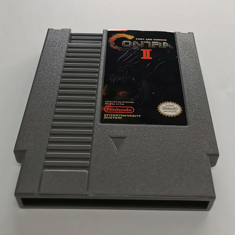 Contra 2 For Nintendo NES - 8 Bit Game Cartridge