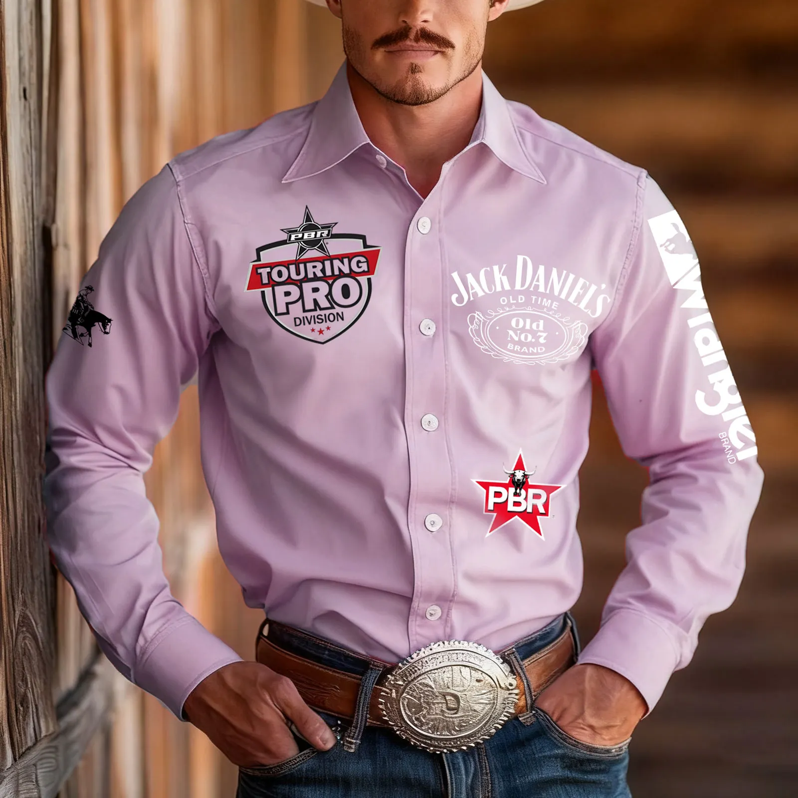 Professional Rodeo Competition Shirt For Men
