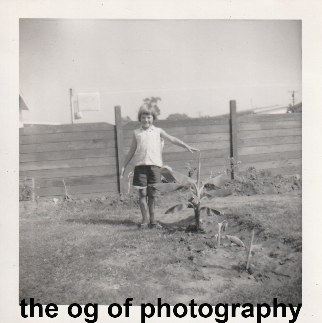 FOUND Photo Poster painting Original BLACK and WHITE Snapshot Photo Poster paintingGRAPHYD 81 1