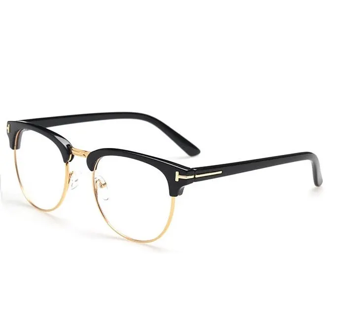 Unisex Classic Semi-Rimless Sunglasses Eyeglasses