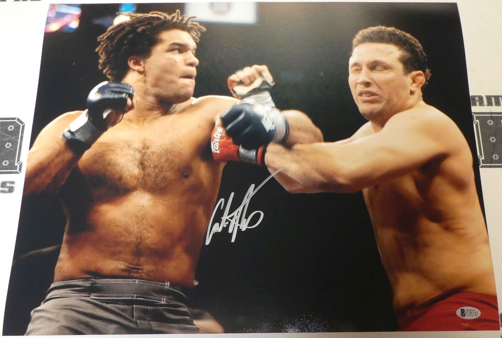 Carlos Newton Signed 16x20 Photo Poster painting BAS Beckett COA UFC 2006 IFL Picture Autograph