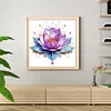 Lotus Bead Embroidery Kit Pre-Printed Bead Cross stitch tapestrymarket