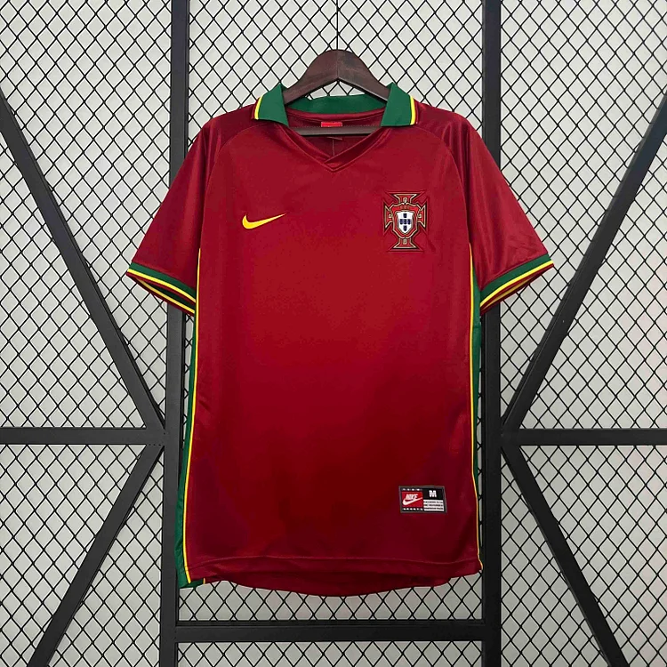 Portugal 1997 Retro Home Football Jersey