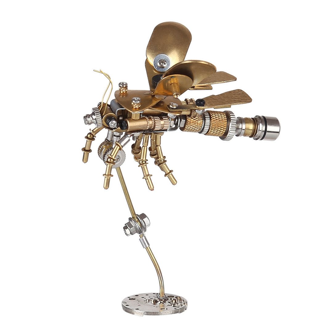 Fire Fly Steampunk Bug Insect Metal Sculpture Model Assembled Crafts,okpuzzle,3dpuzzle,puzzle shop,puzzle store