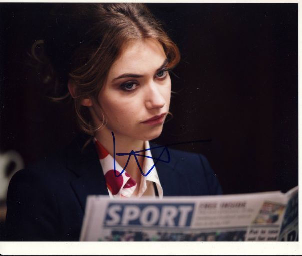 Imogen Poots Autographed Signed 8x10 Photo Poster painting COA