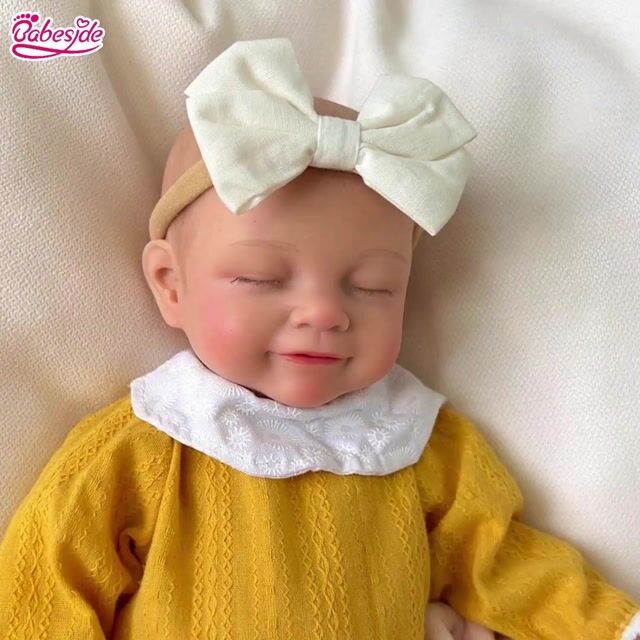 Babeside Cookie 12"/16" Realistic Silicone Sleeping Baby Little Infant Girl in a Wonderful Dream